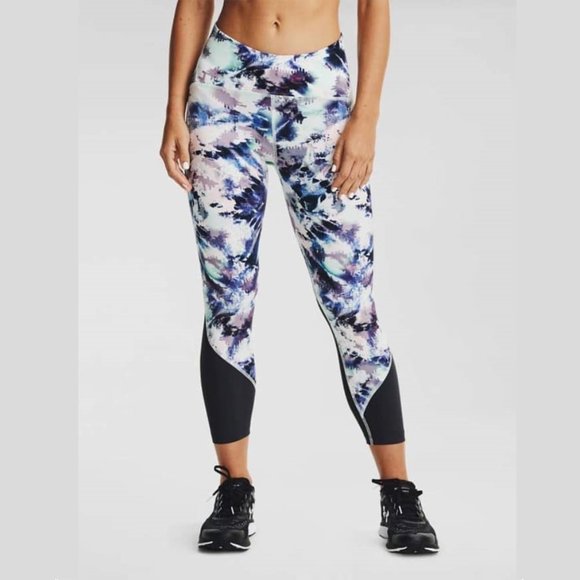 Under Armour Fly Fast Printed Cropped Leggings XS - Picture 1 of 15
